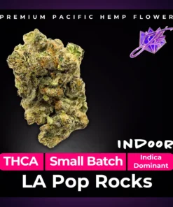LA Pop Rocks THCA Flower PL Half Ounce Glass Jar